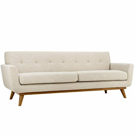 MODWAY FURNITURE Engage Upholstered Sofa, Beige EEI-1180-BEI